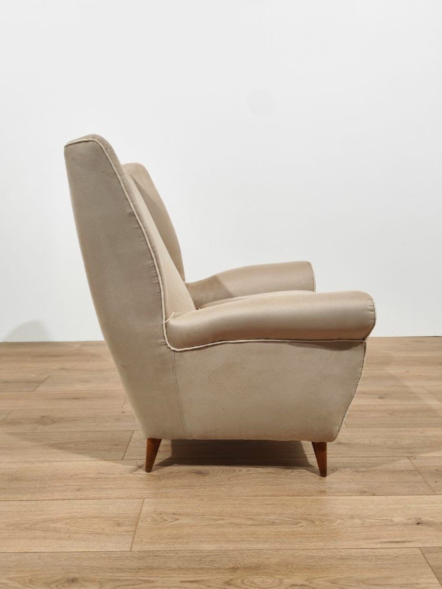 Fauteuil ISA Bergamo des années 50 conçu par Giò Ponti-photo-2