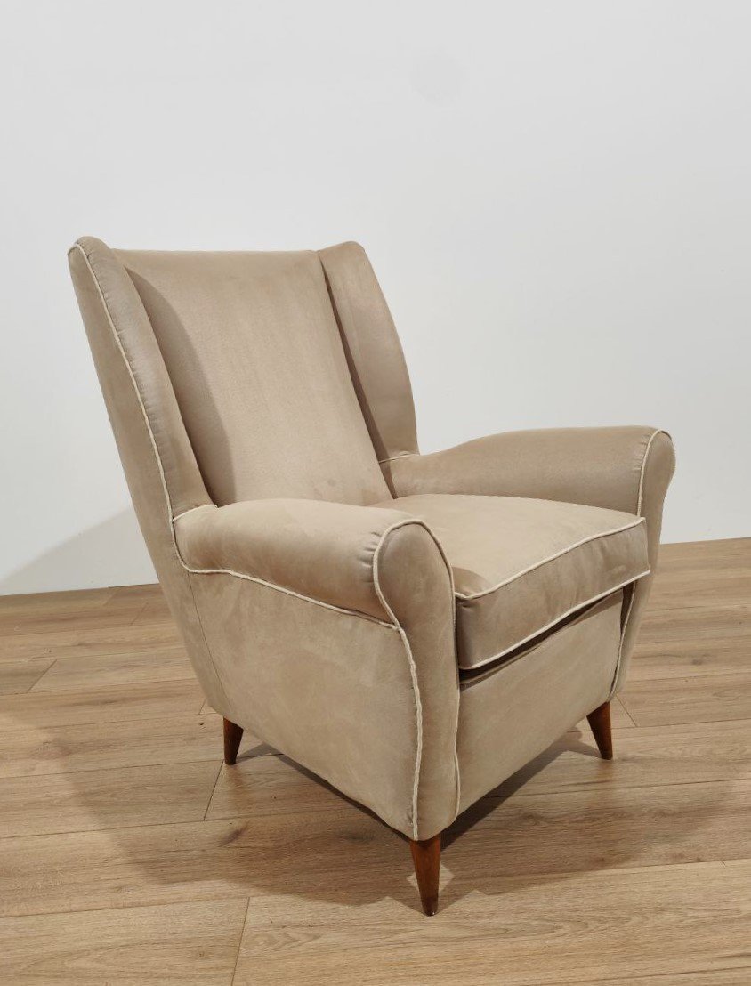 Isa Bergamo, 50's Armchair Designed By Giò Ponti