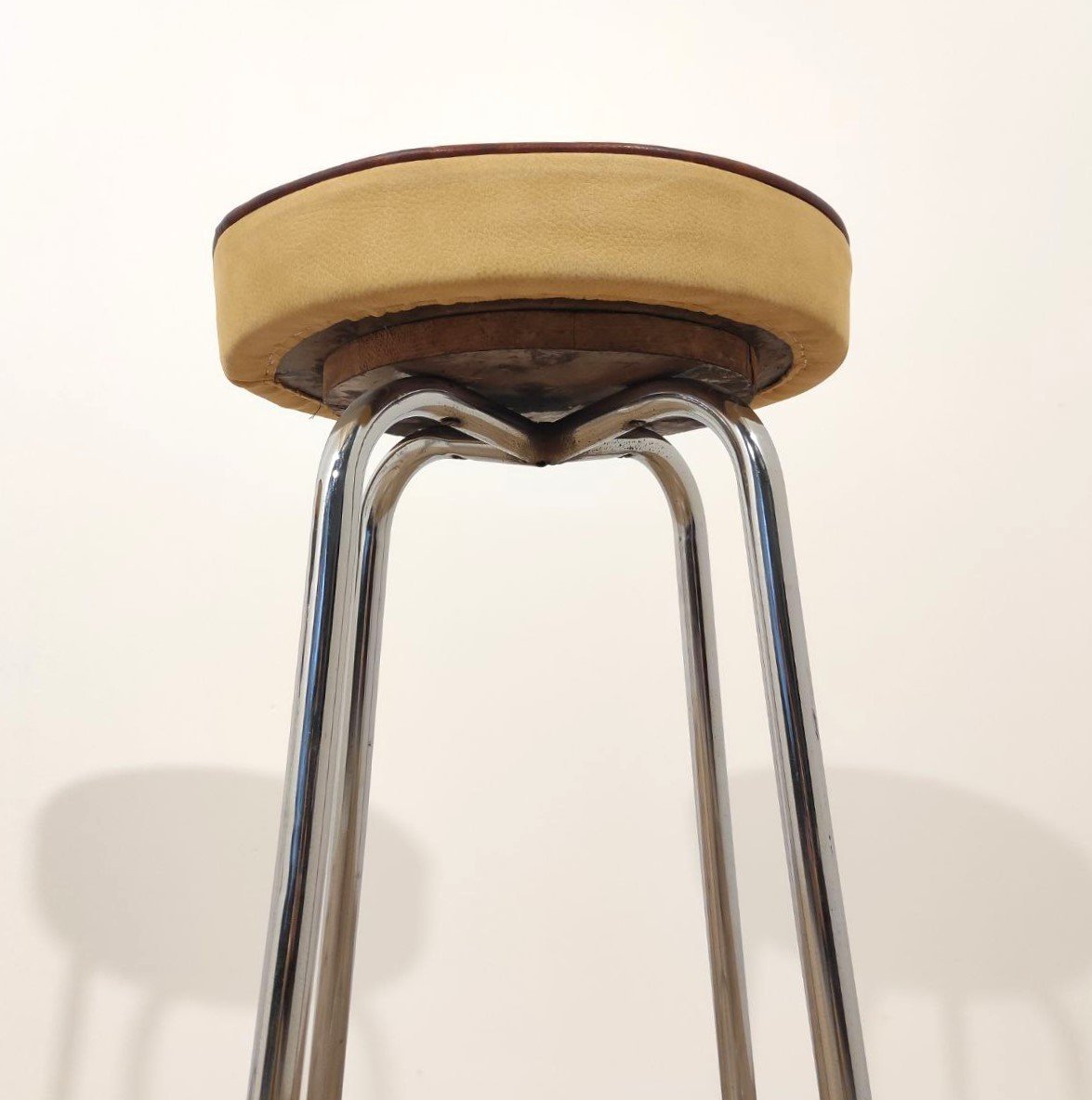 High Bar Stool, Italy 50's Design-photo-3