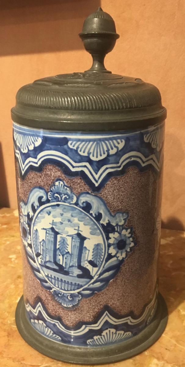 German Earthenware Mug