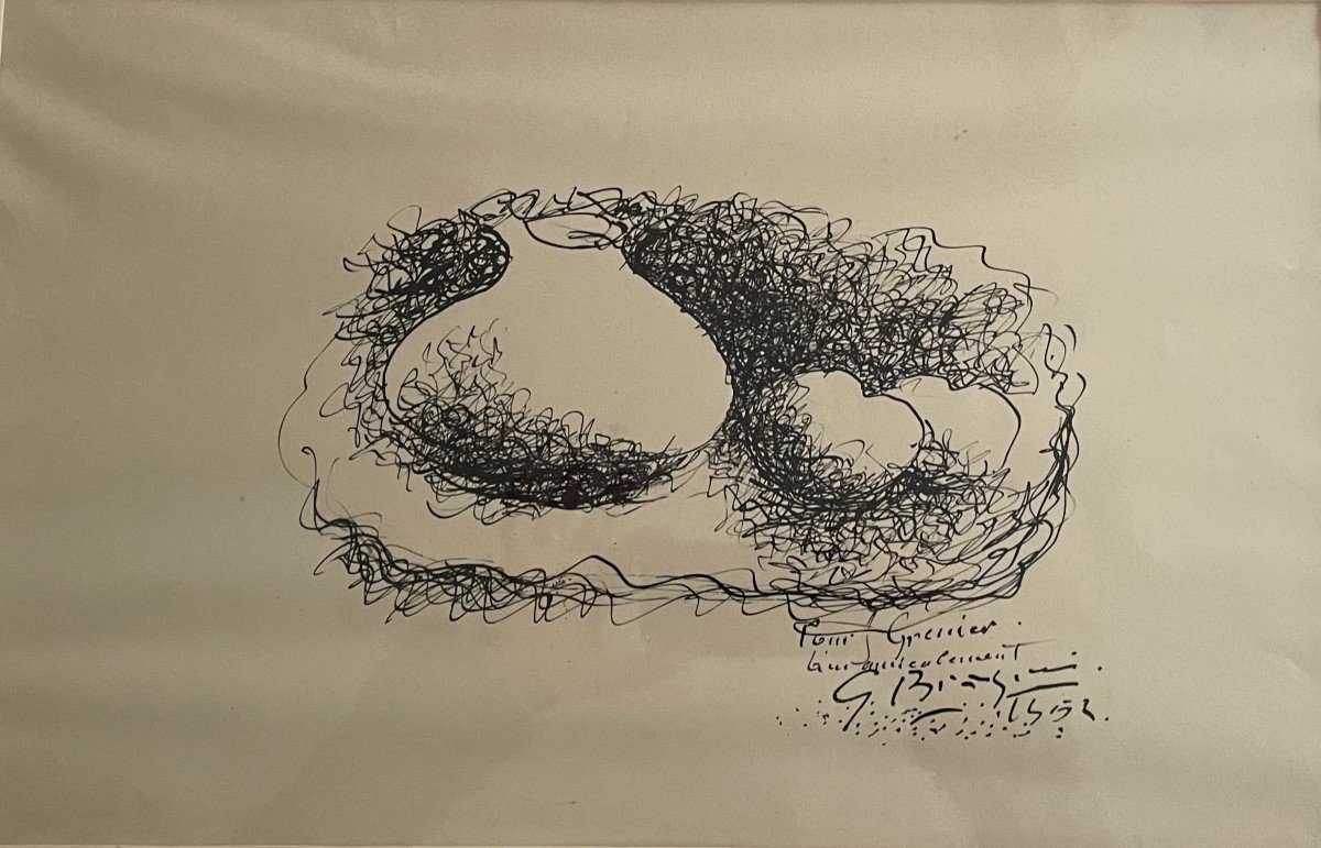 Georges Braque - Original Signed Drawing