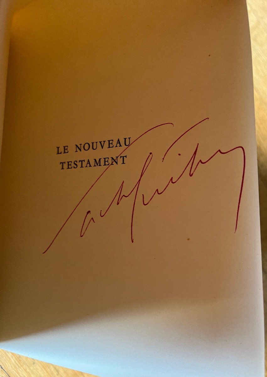 Sacha Guitry - Signed Book - Theater - The New Testament-photo-2