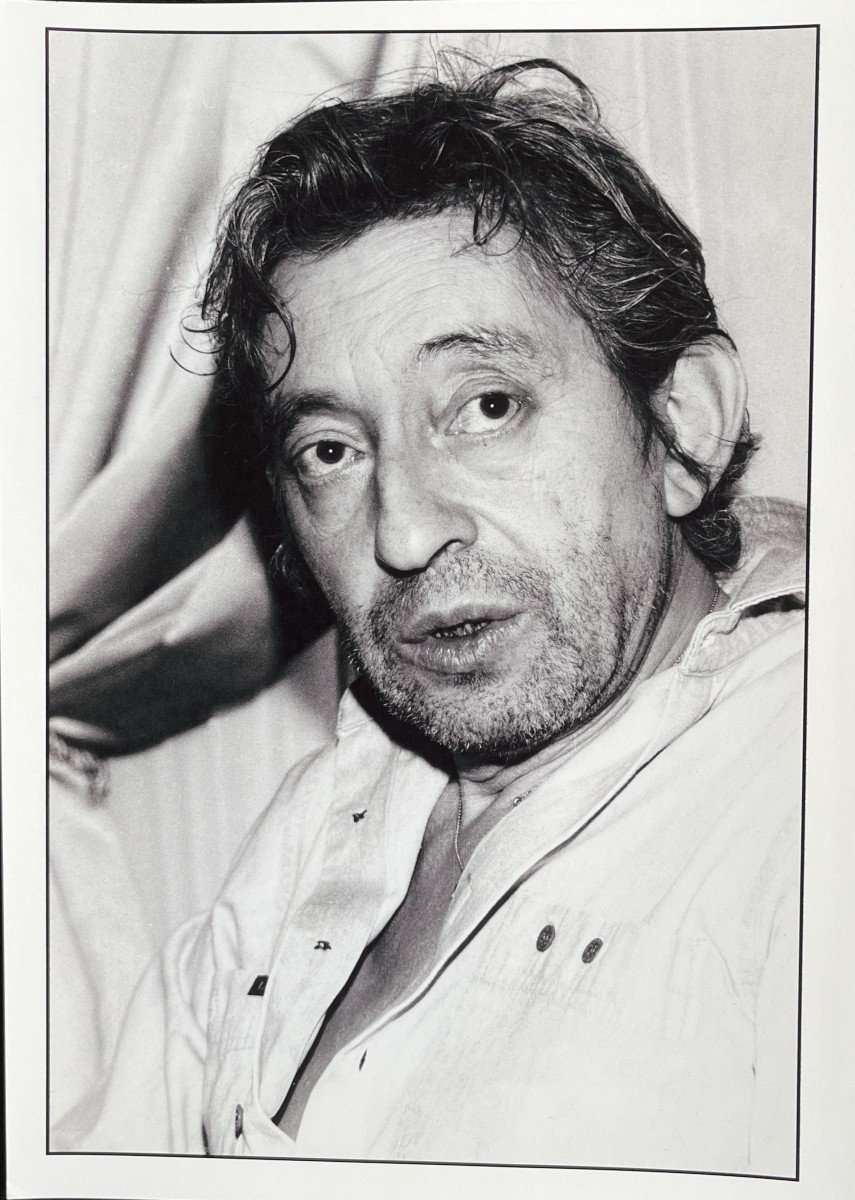 Serge Gainsbourg - Signed Photo