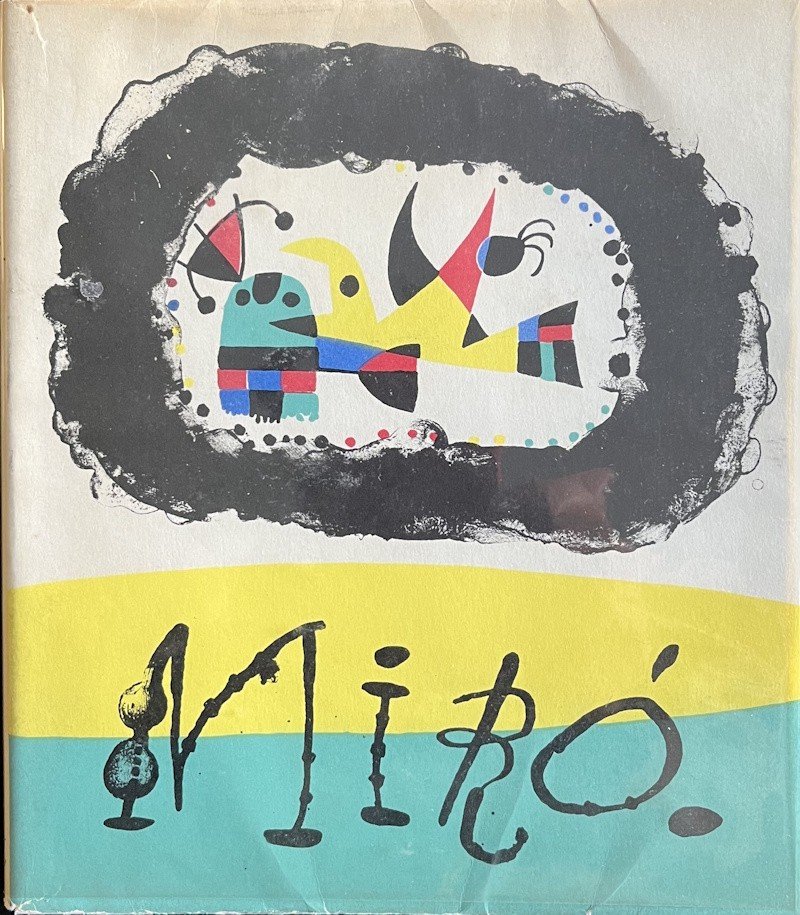 Joan Miró - Original Signed Drawing Signed Dedications Prevert Ribemont-dessaignes-photo-3