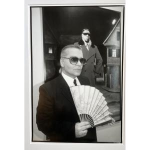 Karl Lagerfeld – Photo Signée