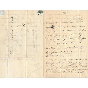 Victor Hugo – Lettre Autographe Signée