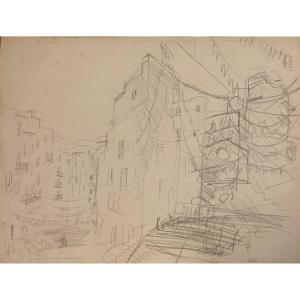 Raoul Dufy – Dessin Original 