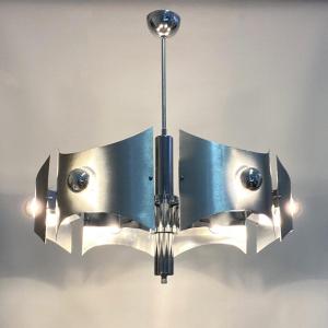 Large Space Age Chandelier From The 60s/70s