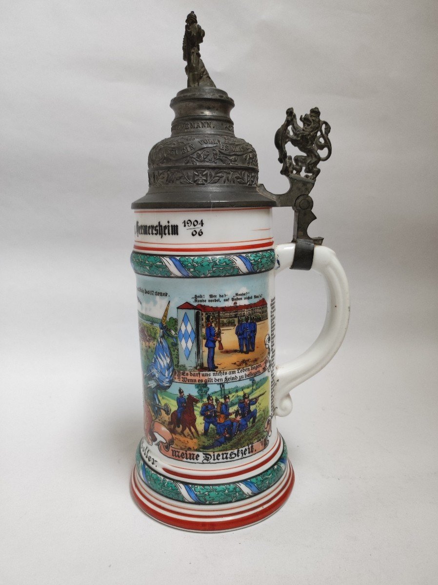 German Reservist Tankard 1904-photo-2