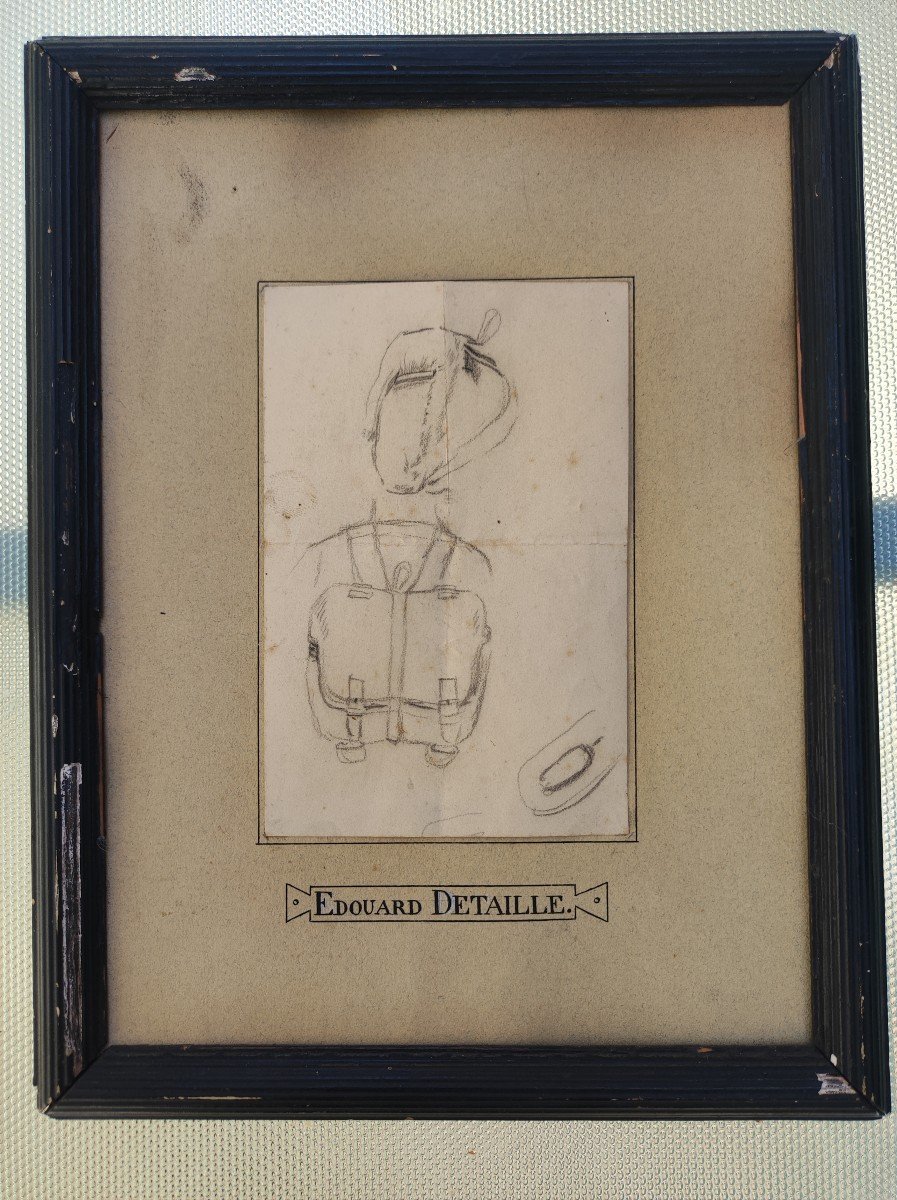 Dessin édouard Detaille