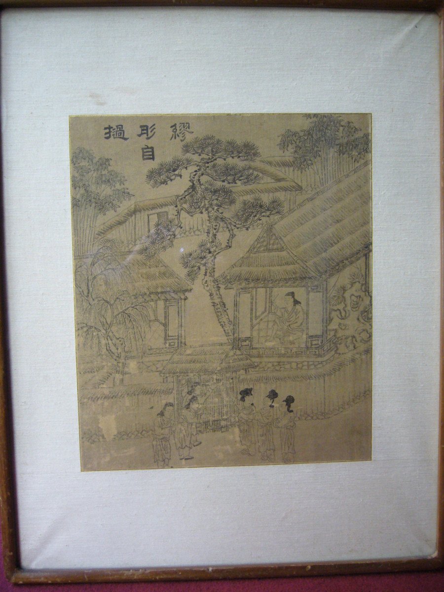 Korean Painting On Silk-photo-2