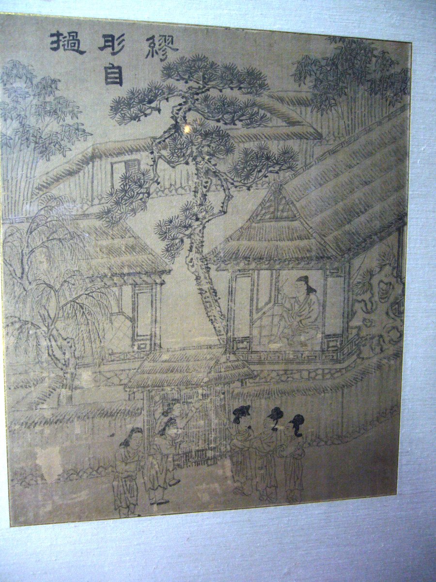 Korean Painting On Silk