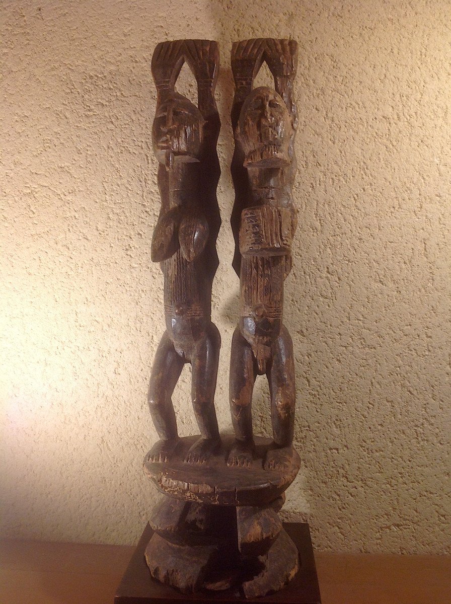 Grand Couple Dogon Du Mali-photo-3