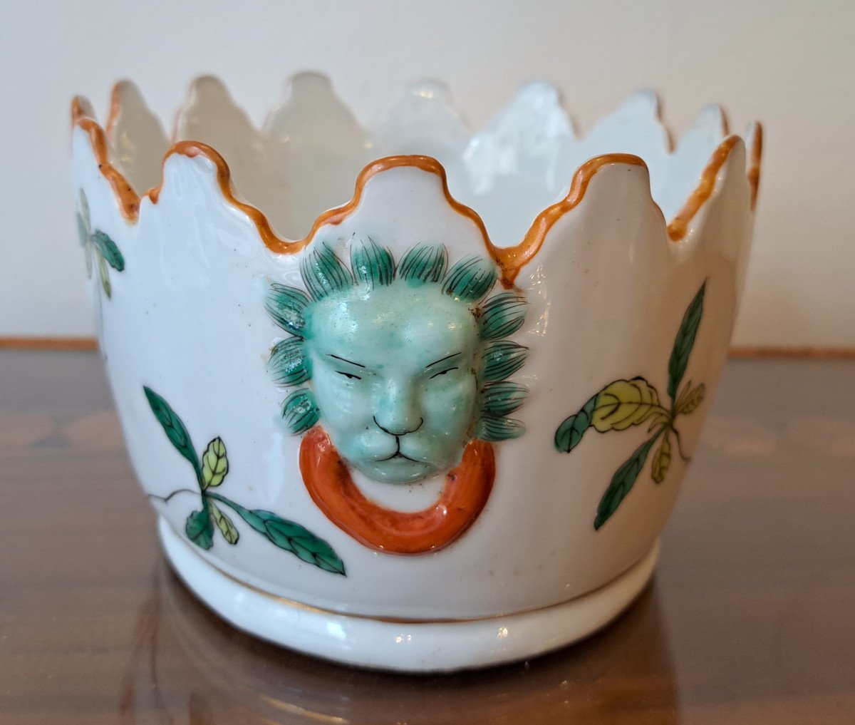 Coupe Verrière En Porcelaine De Chine Aux Papillons-photo-4