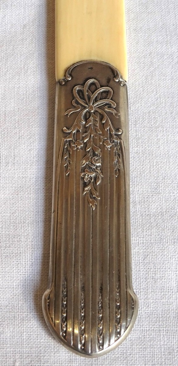 Louis XVI Style Silver Letter Opener-photo-4