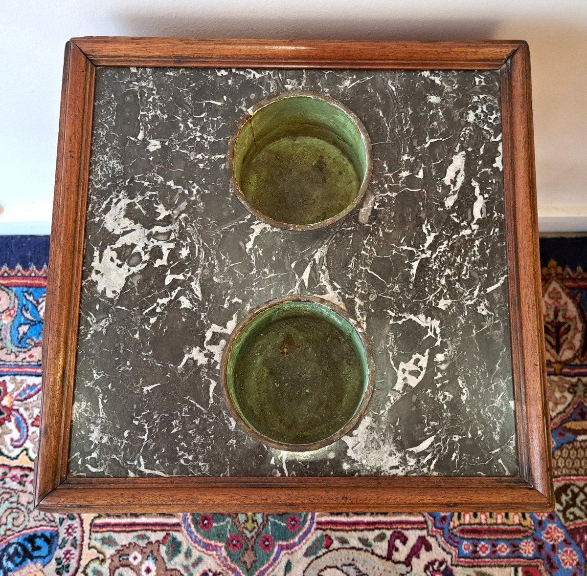 19th Century Walnut Cooler Table-photo-2