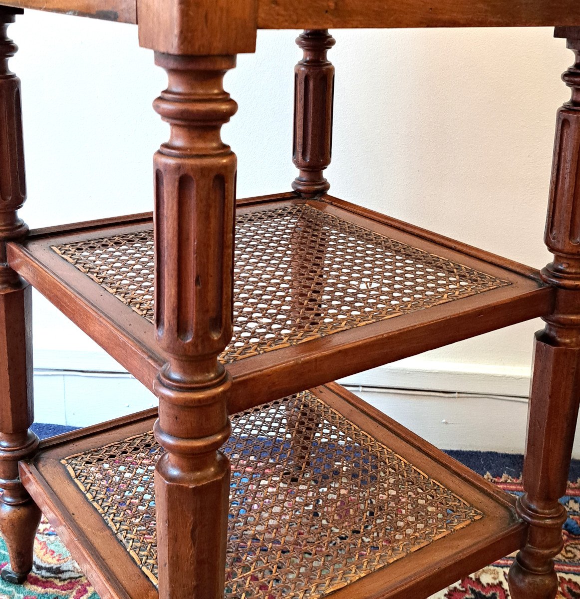 19th Century Walnut Cooler Table-photo-2