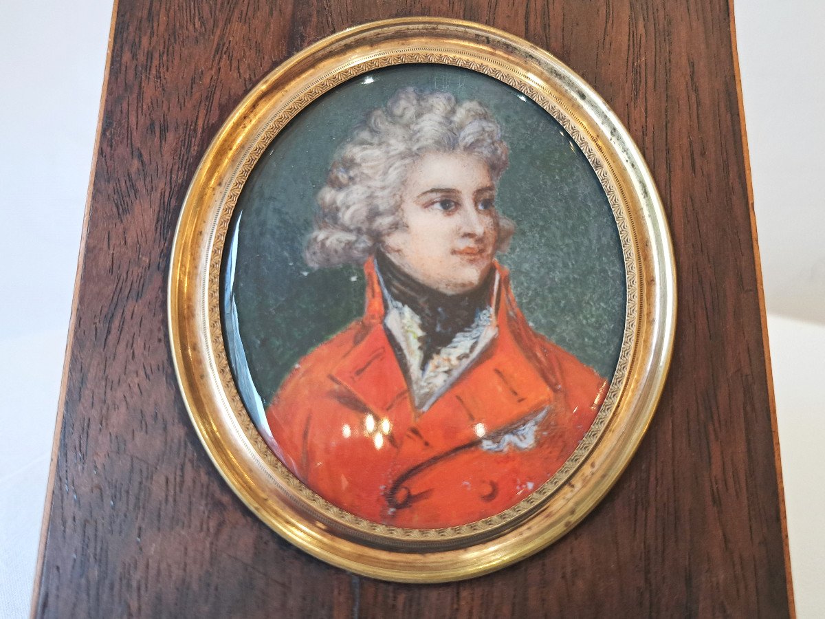 Portrait Du Roi D’angleterre Georges IV (1762-1830)-photo-3