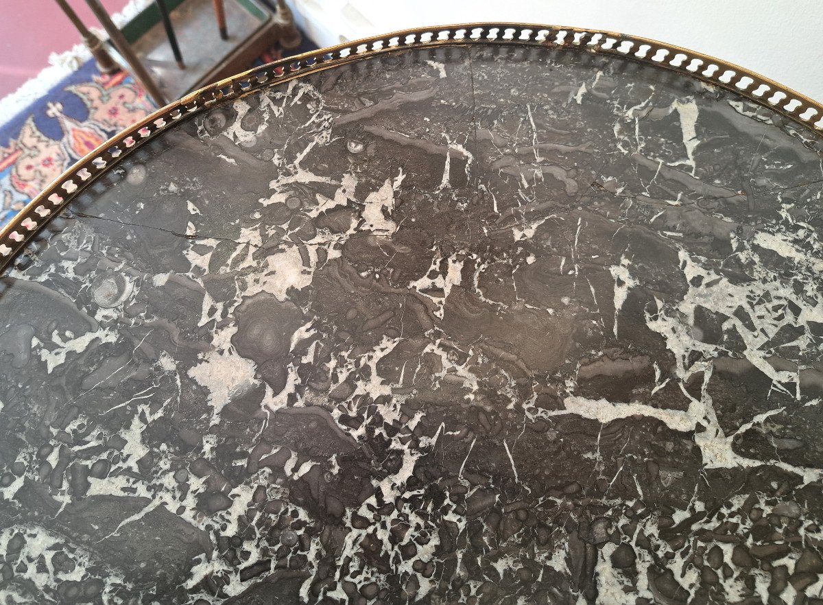 Louis XVI Style Bouillotte Table-photo-1