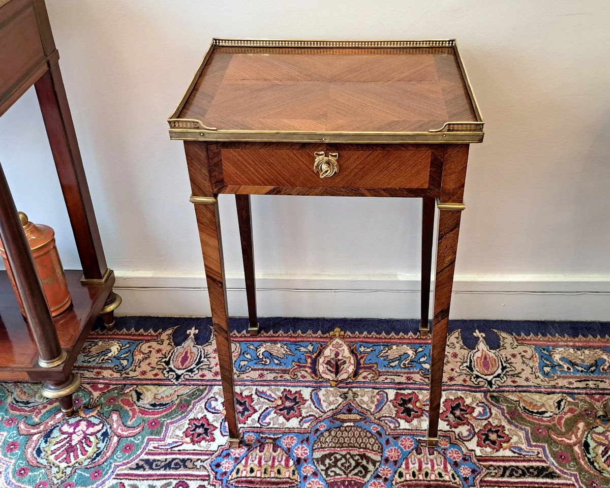 Louis XVI Style Coffee Table-photo-2