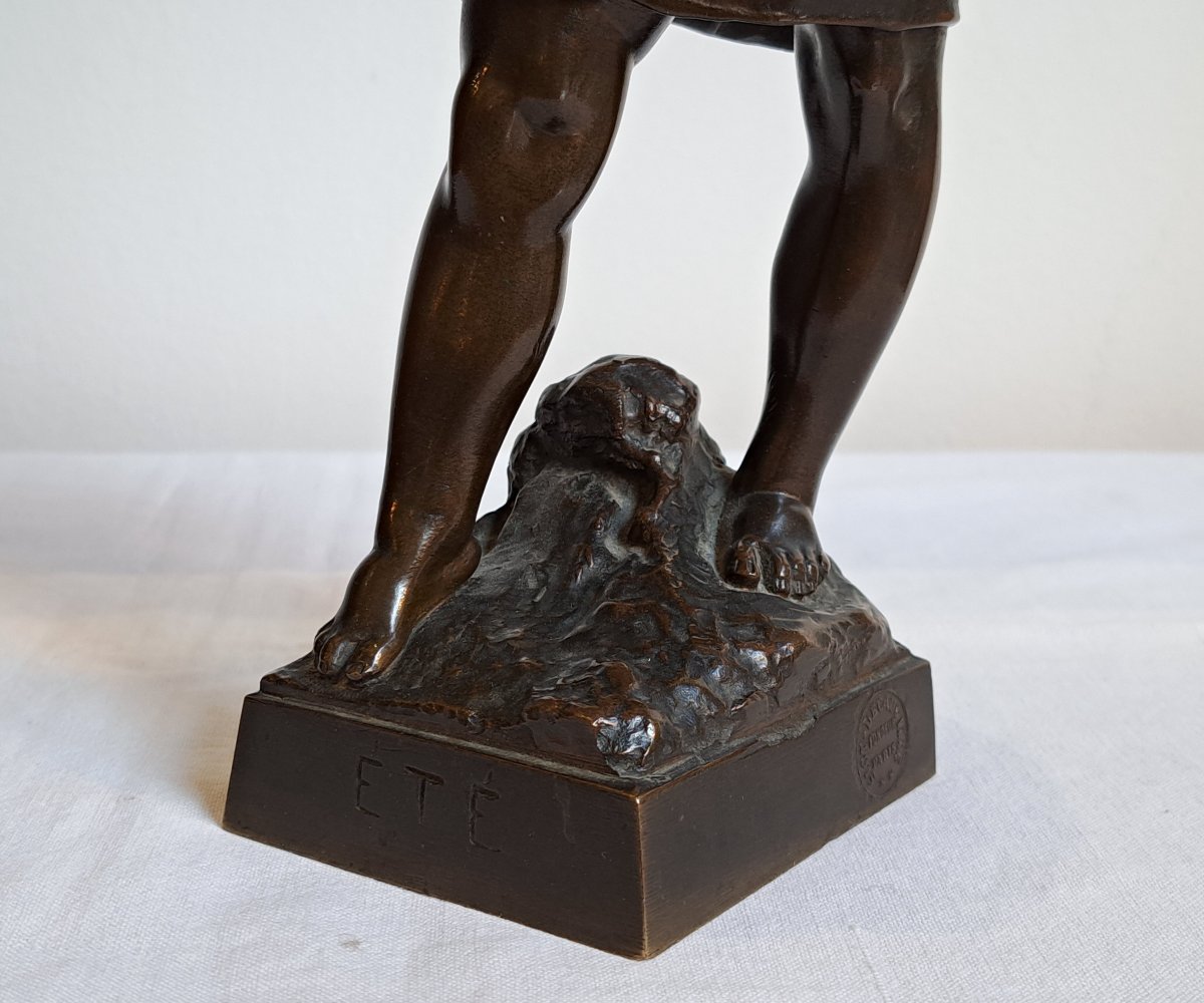 Eugène Marioton – Bronze Summer, The Young Sower-photo-4