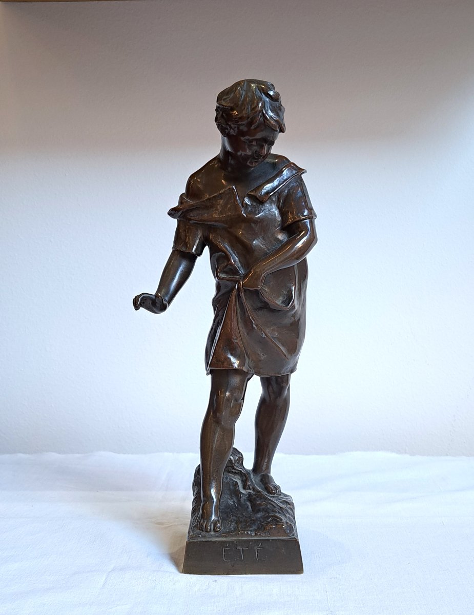 Eugène Marioton – Bronze Summer, The Young Sower-photo-1