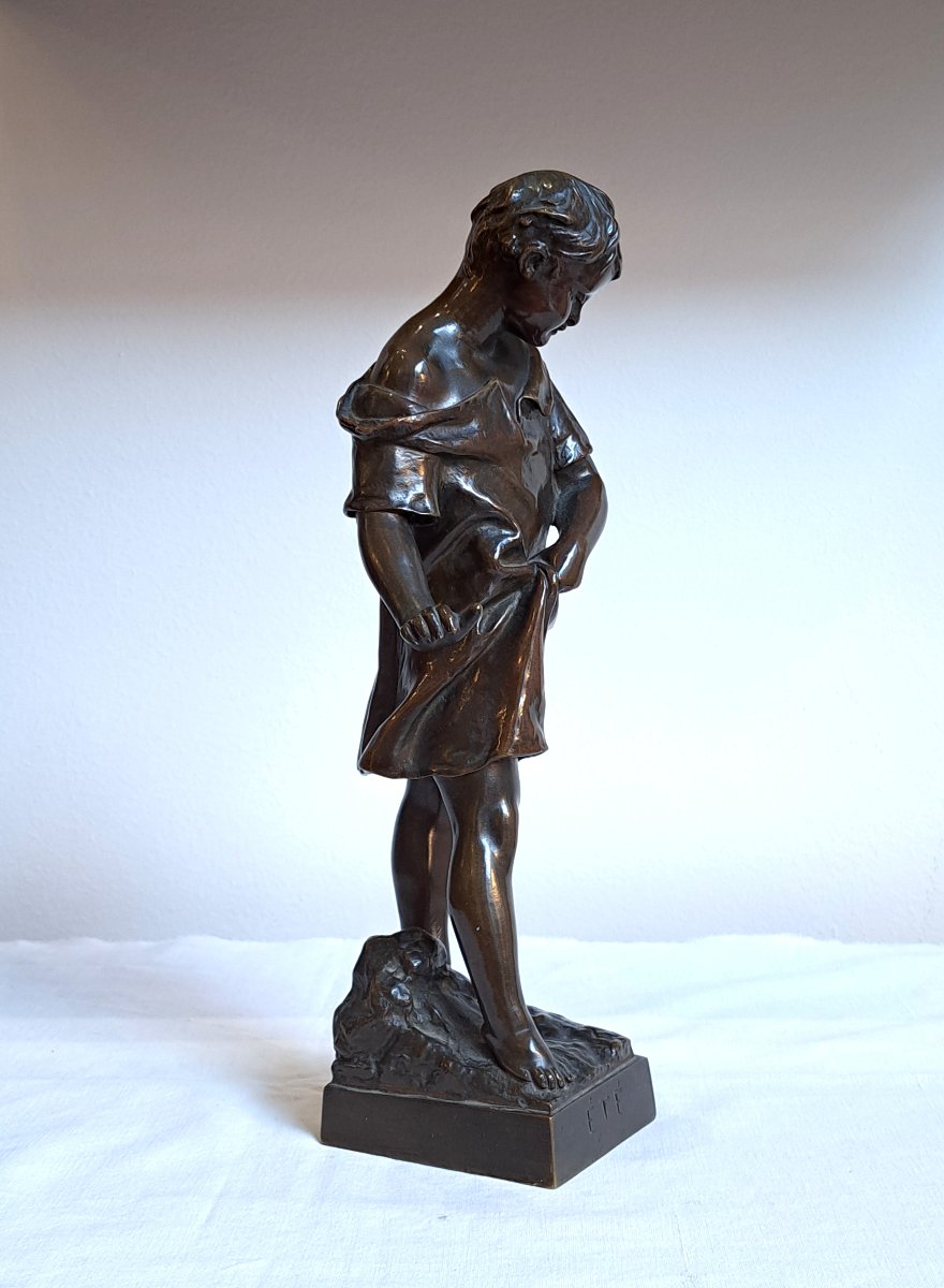 Eugène Marioton – Bronze Summer, The Young Sower-photo-2