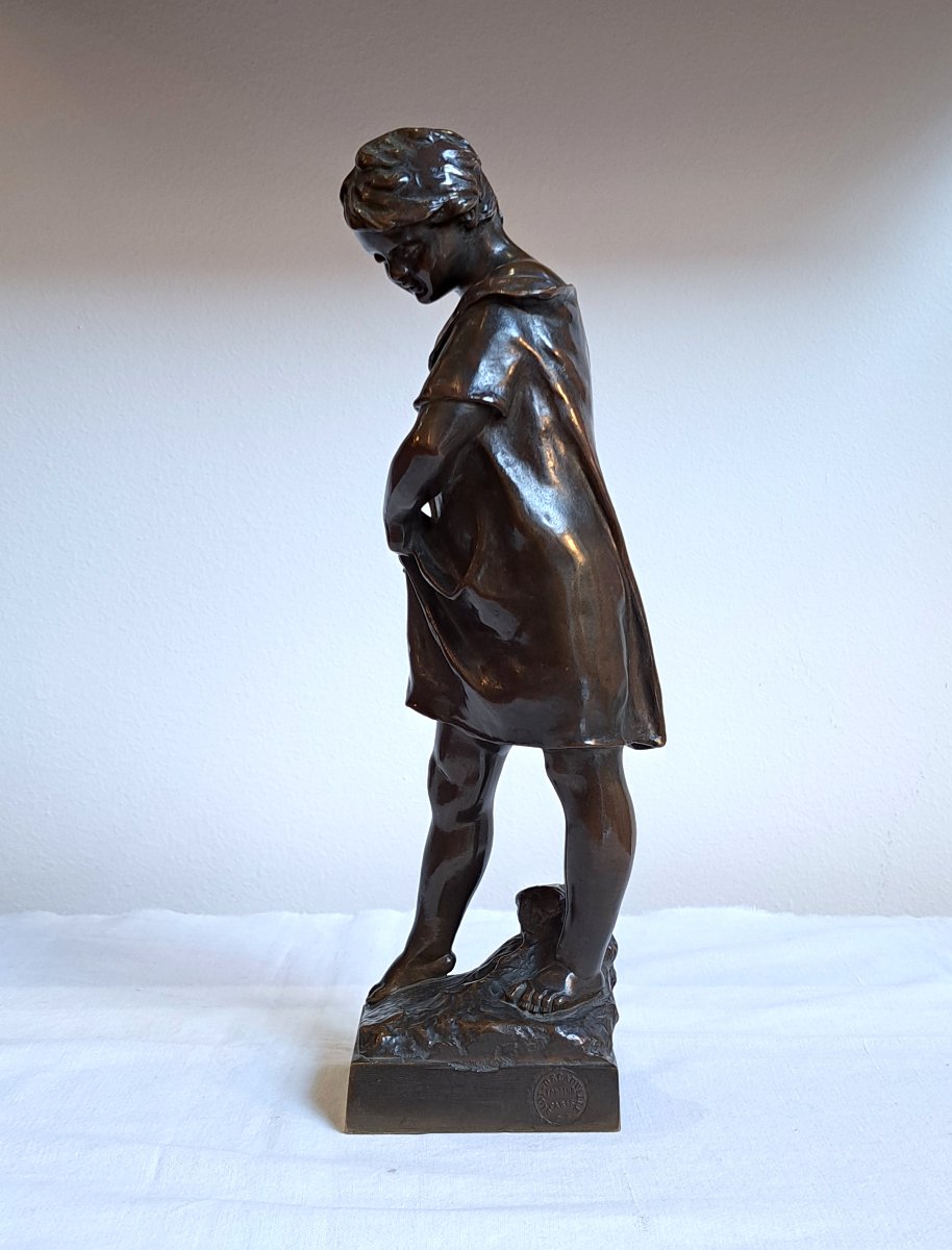 Eugène Marioton – Bronze Summer, The Young Sower-photo-4