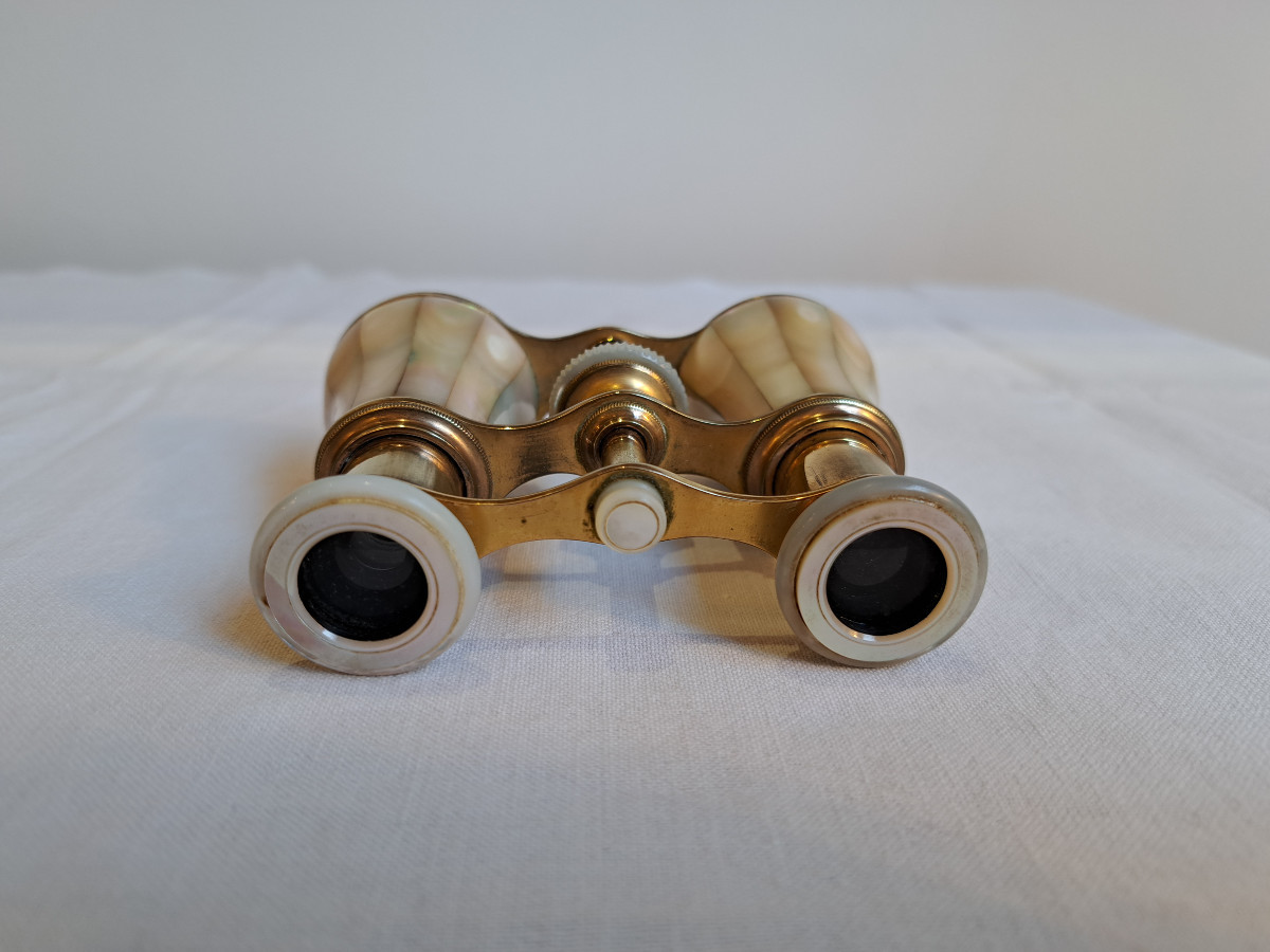 Mother-of-pearl And Brass Theater Binoculars
