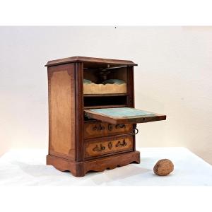 19th Century  Miniature Furniture Jewelry Box