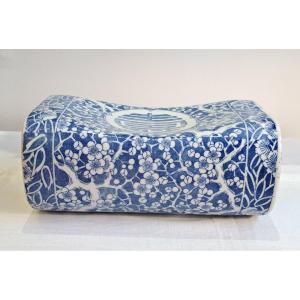 "blue And White" Porcelain Headrest Pillow From China