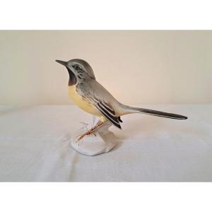 Wagtail Bird German Porcelain Karl Ens