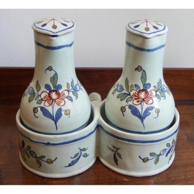 Vinegar Cruet In Earthenware, Start From Nineteenth