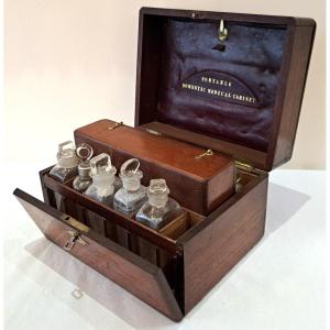 A Victorian S Maw & Son Mahogany Domestic Medicine Chest
