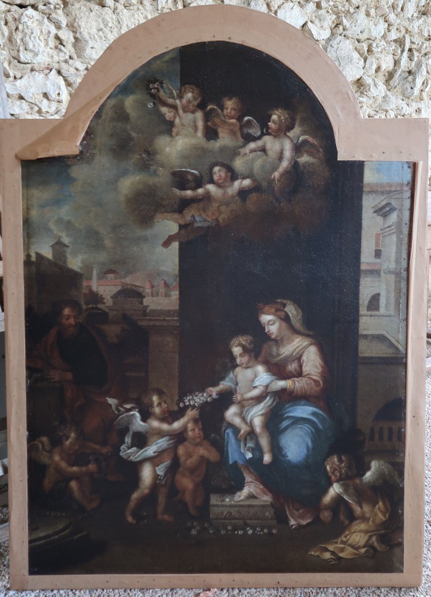 Holy Family Painting 