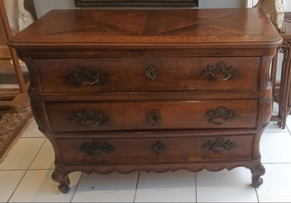 Louis XV Chest Of Drawers-photo-2