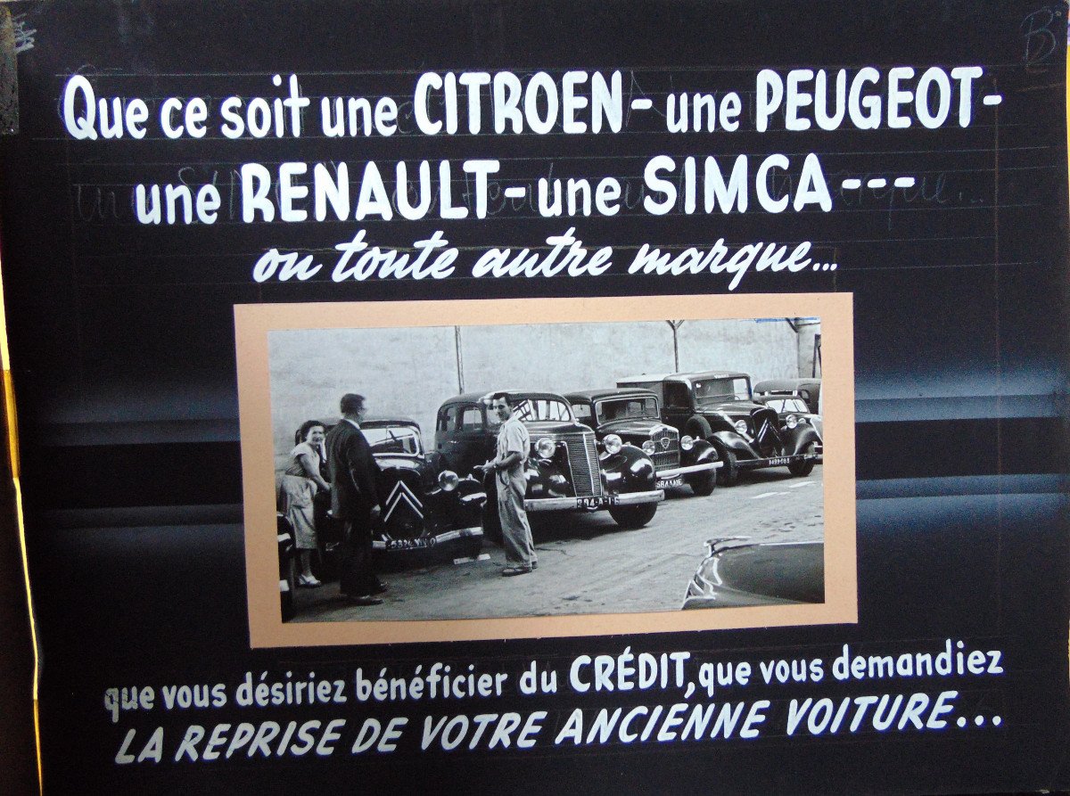Angoulême - Automobilia - Advertising Model For Cinema Screenings - Ppp Fressangeas-photo-3