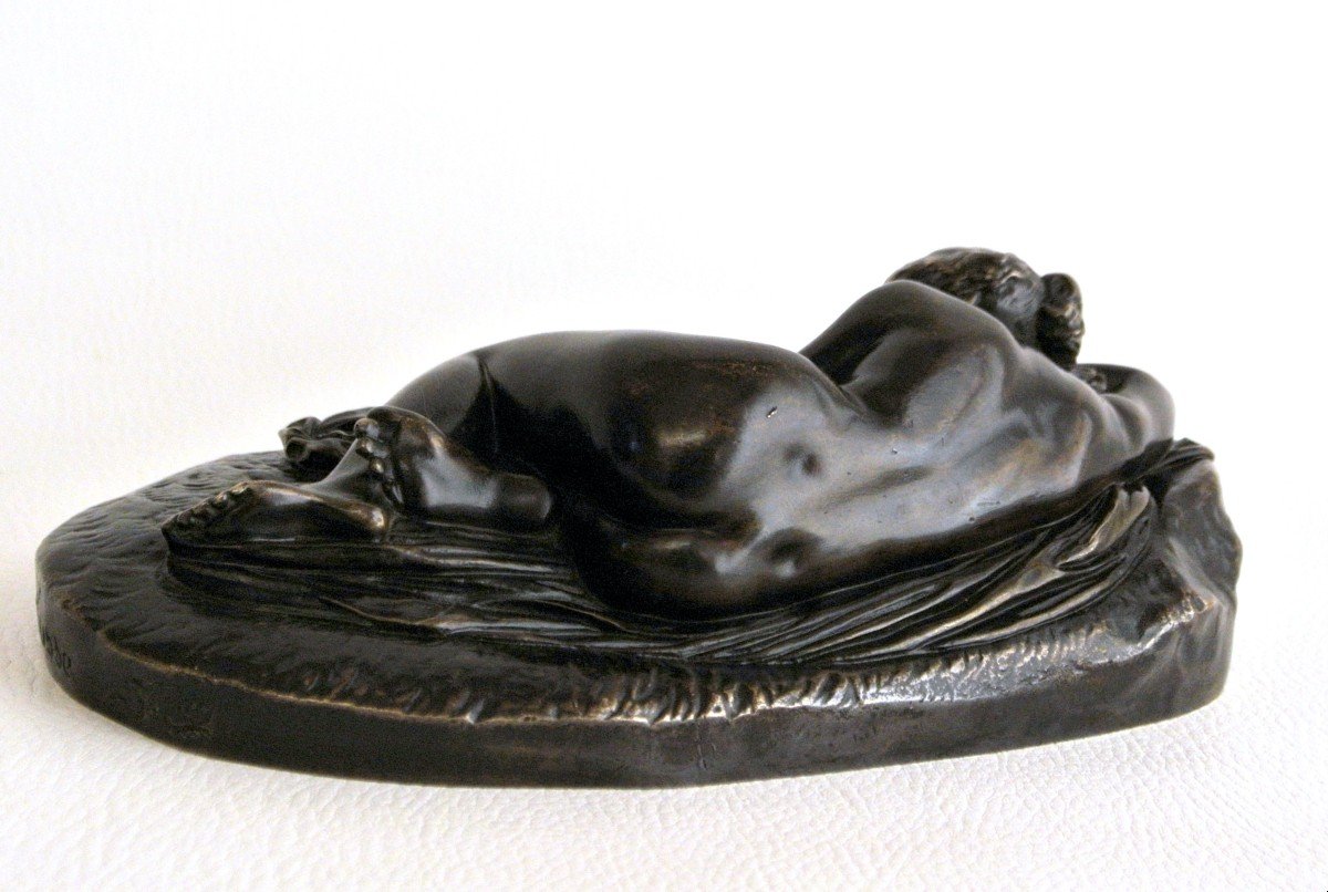 "young Woman Sleeping" James Pradier-photo-2