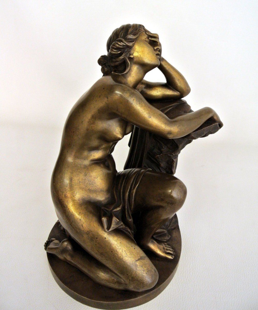 Ariane Abandoned, Bronze By Aimé Millet-photo-2