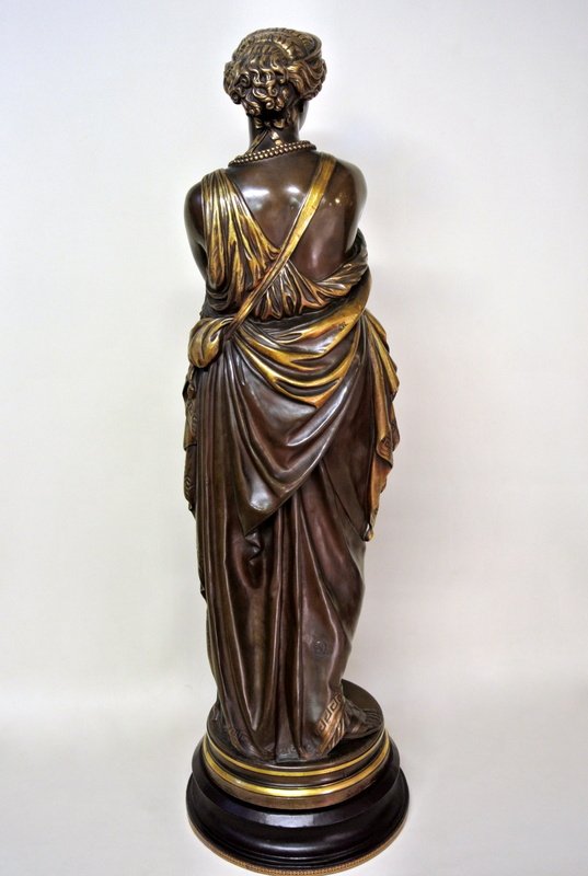 "helen" Bronze Statue By Clésinger-photo-3