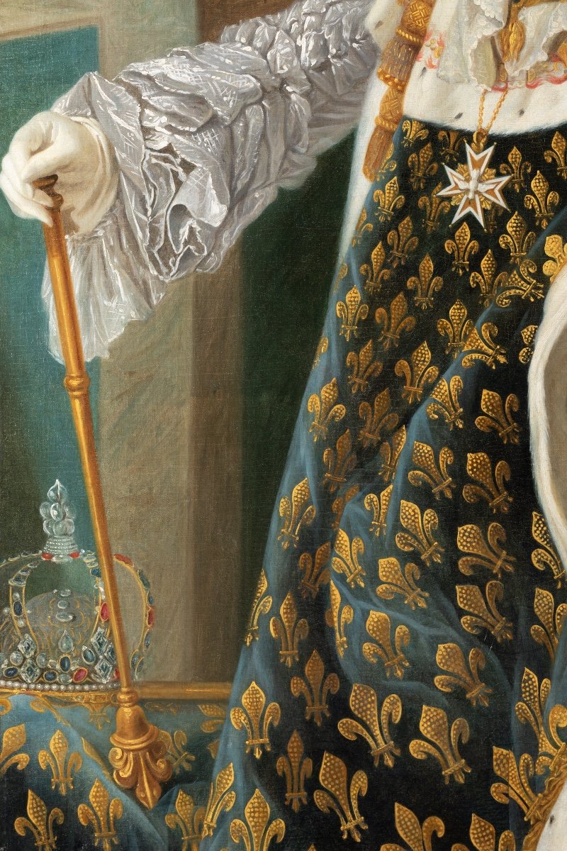 Portrait de Louis XV en tenue de Sacre-photo-2