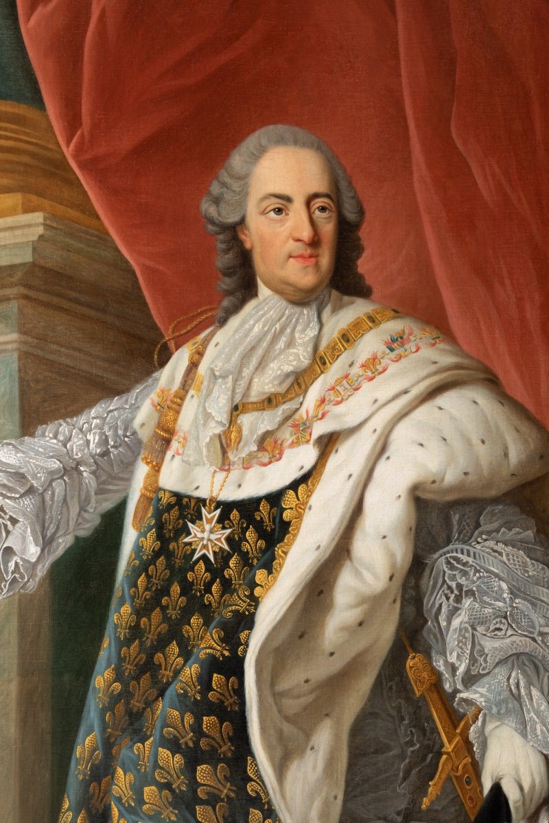 Portrait de Louis XV en tenue de Sacre-photo-2