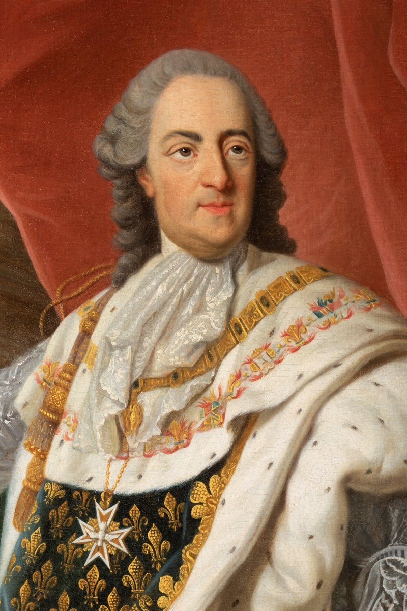 Portrait de Louis XV en tenue de Sacre-photo-5