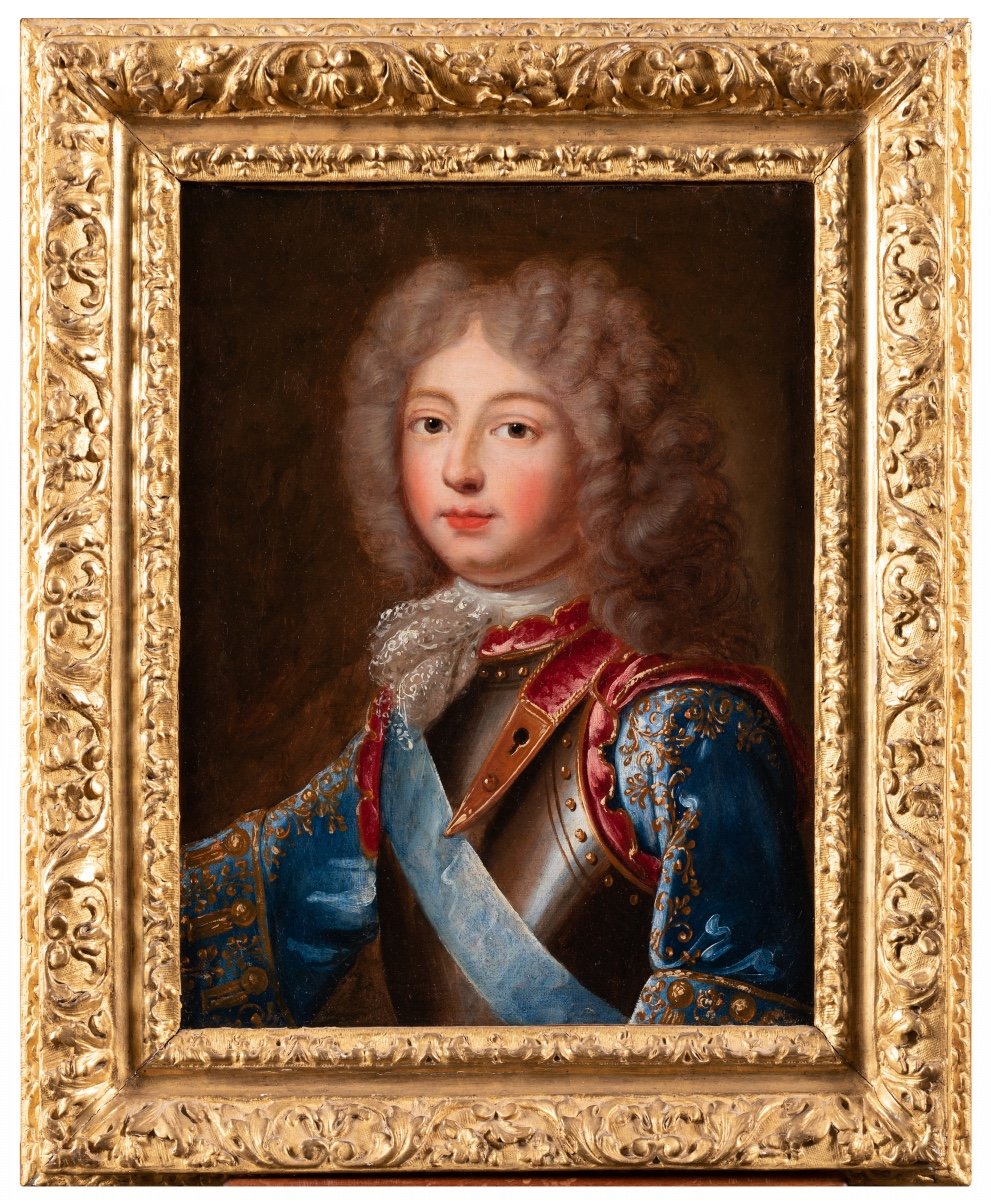 Portrait Dit Du Duc De Berry - École Française Vers 1700