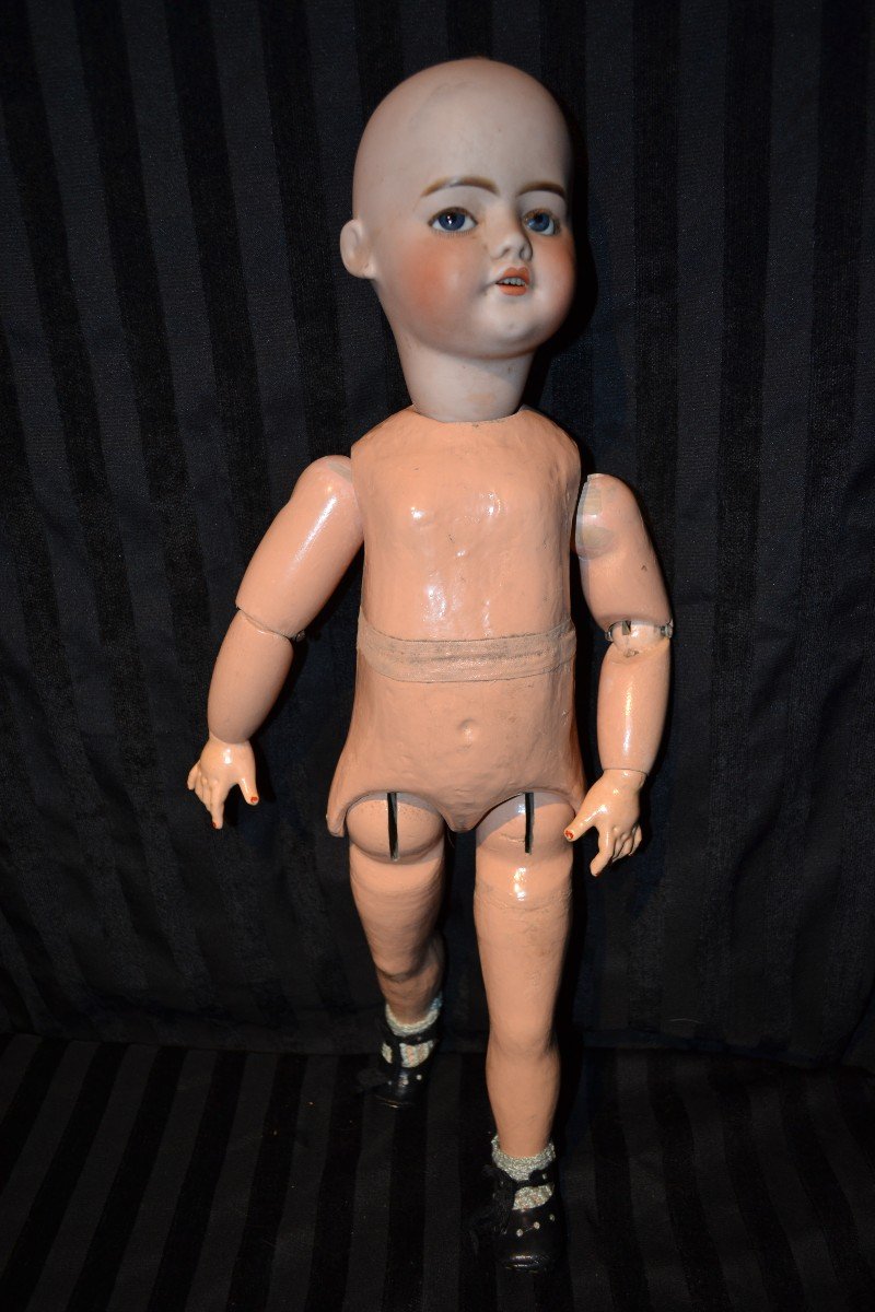 Sfbj Walking Doll N°8 Mold 301 - 58 Cm-photo-5