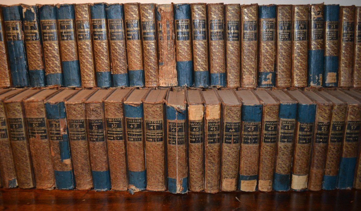 Voltaire - Oeuvres Completes De Voltaire - 92 Volumes 1785-photo-2