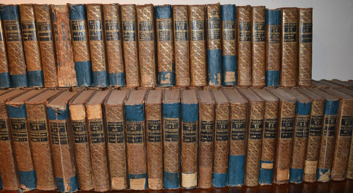 Voltaire - Oeuvres Completes De Voltaire - 92 Volumes 1785-photo-3