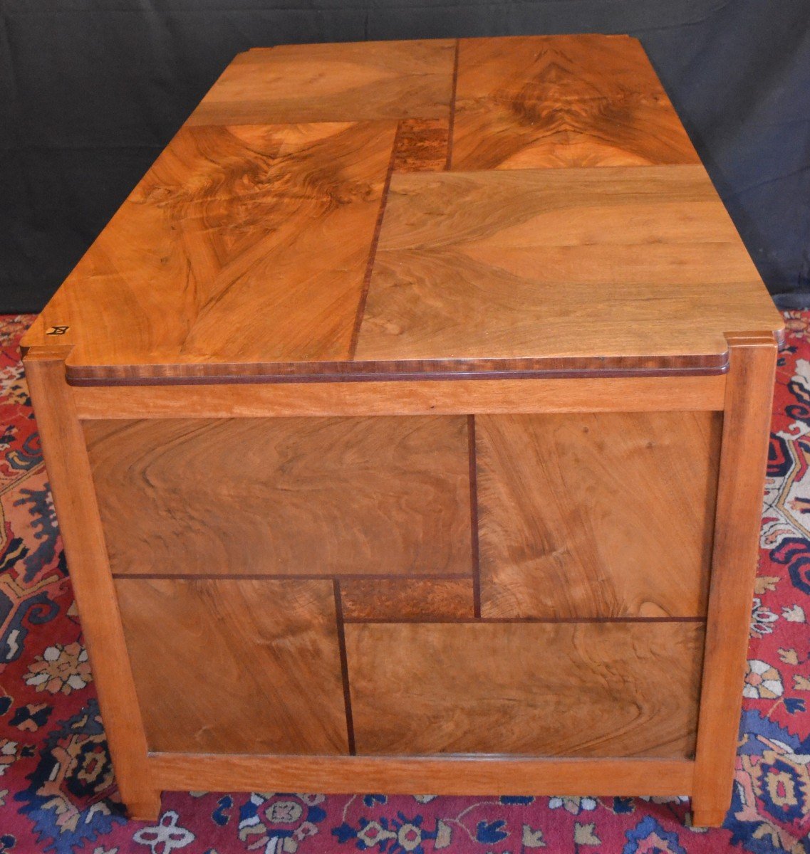 Middle Desk - Art Deco Period 1930/1940 - Stamped Maurice Alet-photo-4