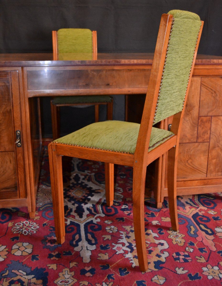 Middle Desk - Art Deco Period 1930/1940 - Stamped Maurice Alet-photo-8