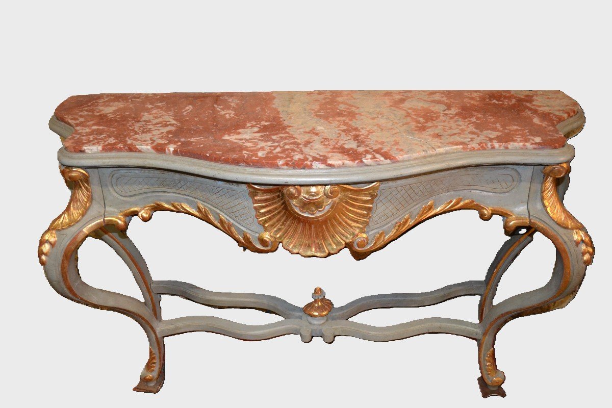 19th Century Console - Louis XV Style-photo-2